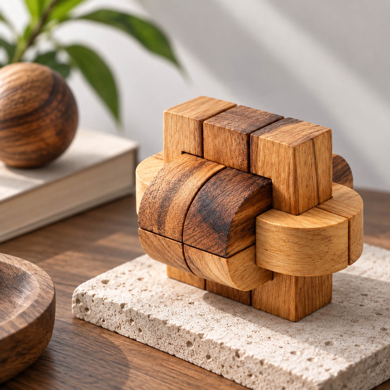 Customized Chiang Mai Wooden Puzzle Games